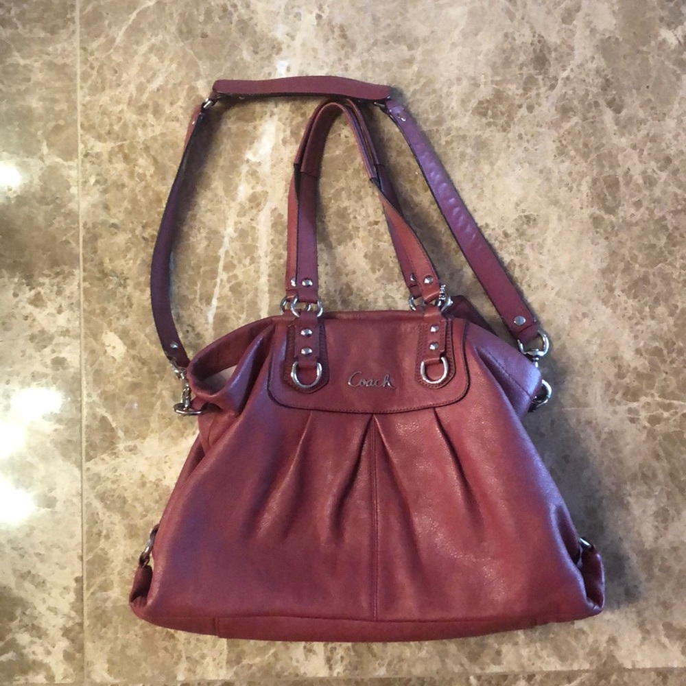 Rose Pink Coach Bag